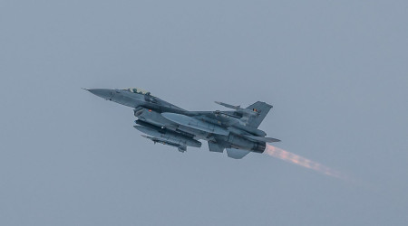 Belgischer F-16 Kampfjet bei Nato-Mission | Bildquelle: NATO