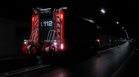 Einsatz&uuml;bung im Tunnel | Bildquelle: RTF.1