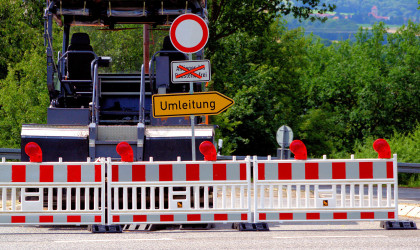 Straßensperrung | Bildquelle: Pixabay