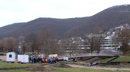Baustelle f&uuml;r die Gartenschau 2027 in Bad Urach | Bildquelle: RTF.1