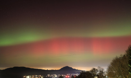Polarlichter &uuml;ber Pfullingen | Bildquelle: Steffen Burgemeister, Pfullingen