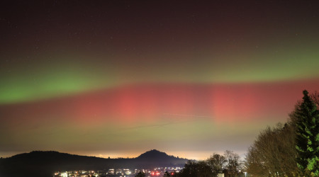 Polarlichter &uuml;ber Pfullingen | Bildquelle: Steffen Burgemeister, Pfullingen