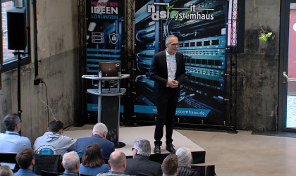 Markus Bandtel auf dem nds Cyber & AI-Summit | Bildquelle: RTF.1