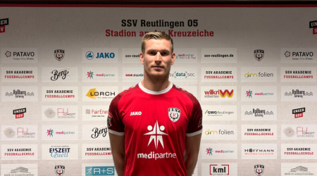 Der SSV 05 Reutlingen verpflichtet St&uuml;rmer Marcel S&ouml;kler | Bildquelle: SSV Reutlingen