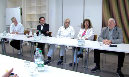 Pressekonferenz zum Weltkrebstag | Bildquelle: RTF.1