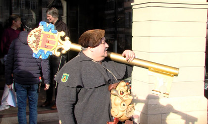 Hat bereits den Narrenschl&uuml;ssel: Zunftmeister G&uuml;nter Buck | Bildquelle: RTF.1