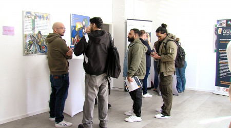 Matchday - Ausbildungsmesse f&uuml;r Gefl&uuml;chtete | Bildquelle: RTF.1