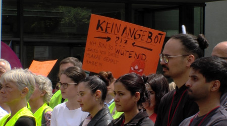 Warnstreik am Uniklinikum T&uuml;bingen | Bildquelle: RTF.1