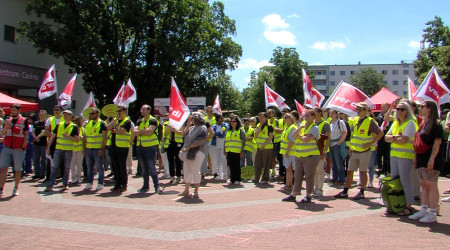 Warnstreik am UKT | Bildquelle: RTF.1