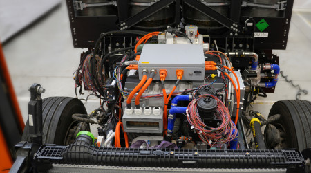 Wasserstoff LKW Motor | Bildquelle: ElringKlinger