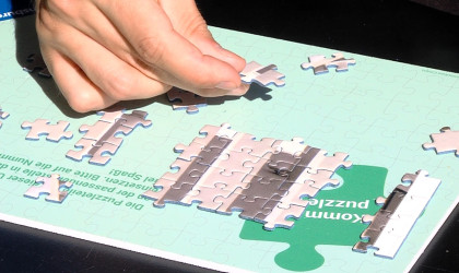 "Public Puzzling" in Metzingen | Bildquelle: RTF.1