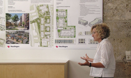 Ausstellung f&uuml;r Wohnungsbauprojekte in Reutlingen | Bildquelle: RTF.1