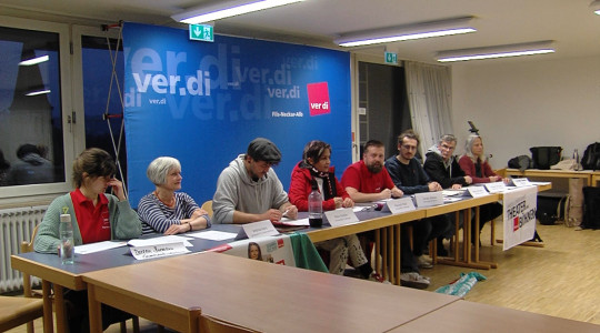 ver.di-Pressekonferenz zur Tarifrunde der Länder | Bildquelle: RTF.1
