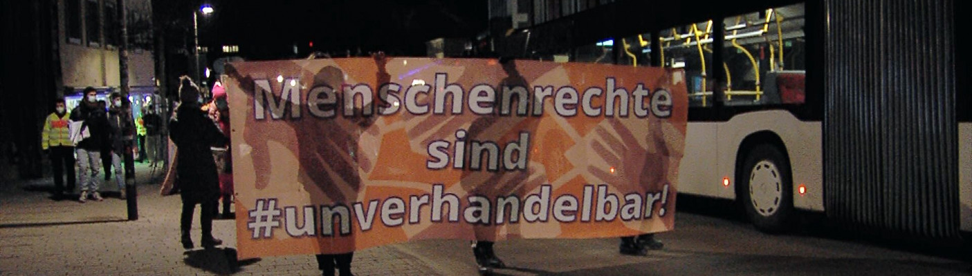 Demonstration f&uuml;r Menschenrechte | Bildquelle: RTF.1