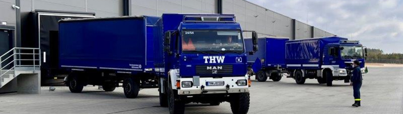 THW Hilfskonvoi | Bildquelle: THW/Michael Zier