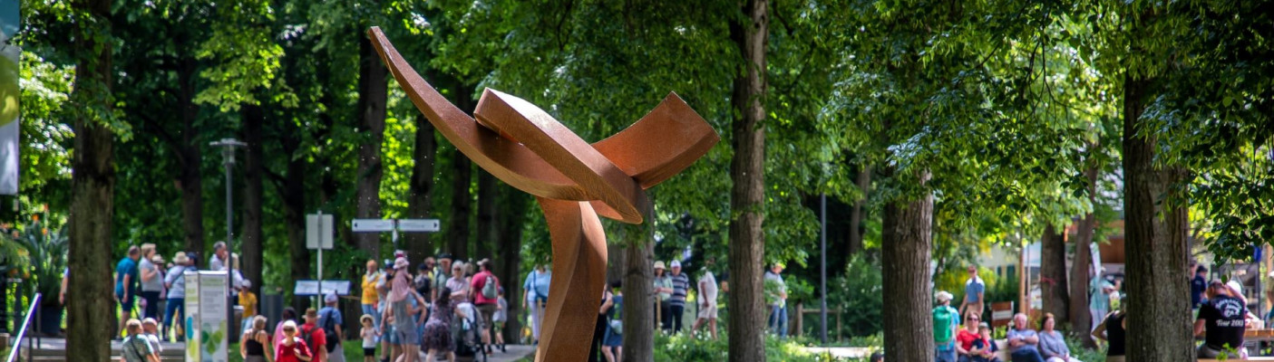 Keilk&ouml;rper, Kunst auf der Gartenschau | Bildquelle: Stadt Balingen