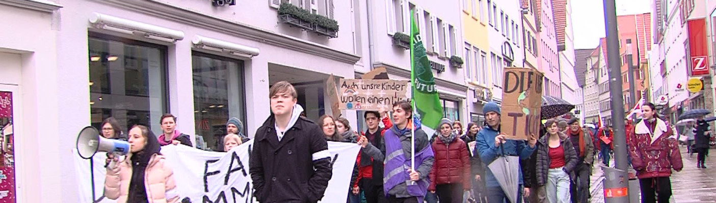 Demonstration von Fridays for Future und ver.di | Bildquelle: RTF.1