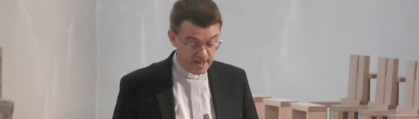 Bischof Dr. Kr&auml;mer | Bildquelle: Screenshot Livestream Di&ouml;zese Rottenburg-Stuttgart