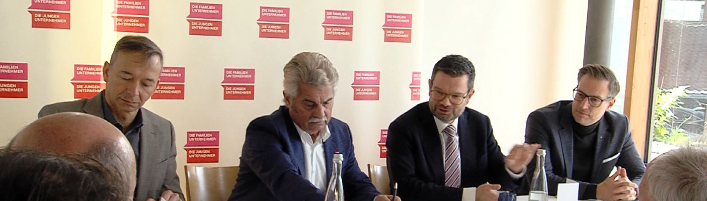 Wirtschaft und Politik im Dialog mit Marco Buschmann | Bildquelle: RTF.1