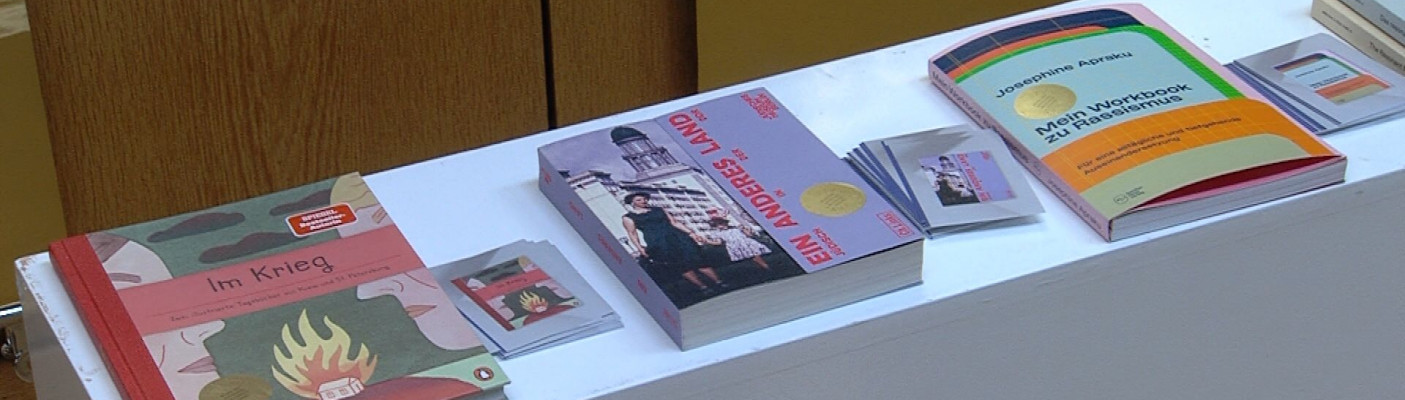 Ausstellung: Die Schönsten Deutschen Bücher 2024 | Bildquelle: RTF.1