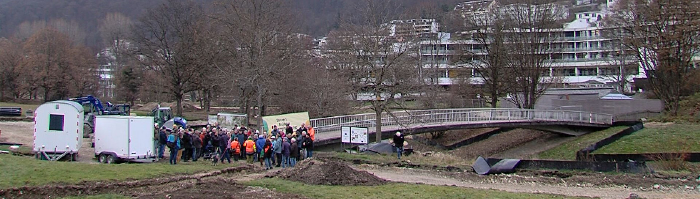 Baustelle f&uuml;r die Gartenschau 2027 in Bad Urach | Bildquelle: RTF.1