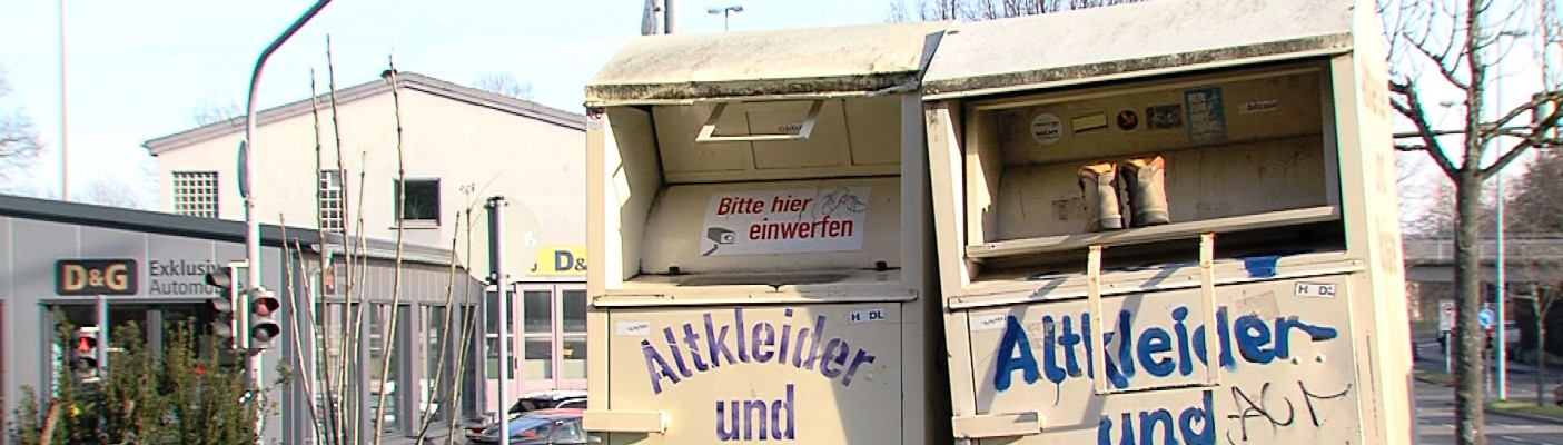 Die Altkleidercontainer von Aktion Hoffnung | Bildquelle: RTF.1