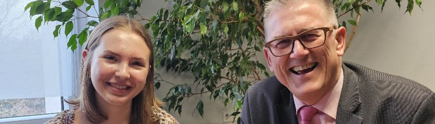 Margret Zook mit Michael Donth | Bildquelle: Wahlkreisb&uuml;ro Michael Donth