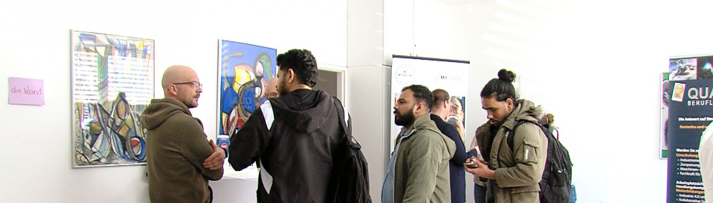 Matchday - Ausbildungsmesse f&uuml;r Gefl&uuml;chtete | Bildquelle: RTF.1