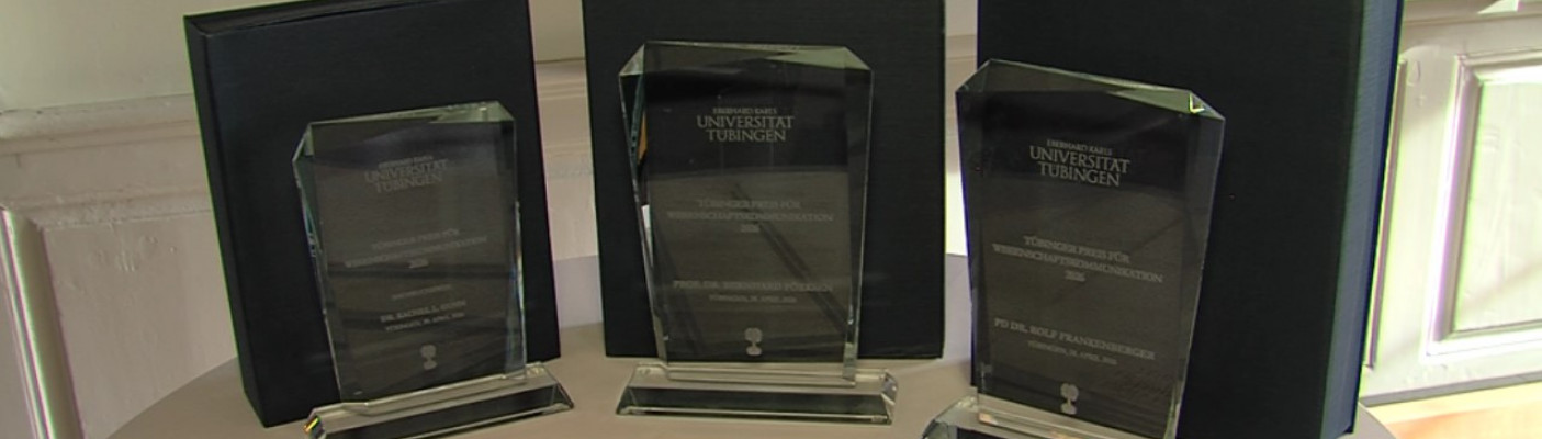 T&uuml;binger Preis f&uuml;r Wissenschaftskommunikation | Bildquelle: RTF.1