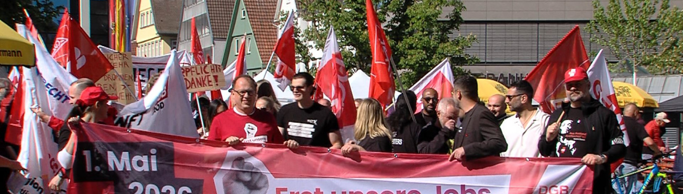 1. Mai Kundgebung zum Tag der Arbeit | Bildquelle: RTF.1