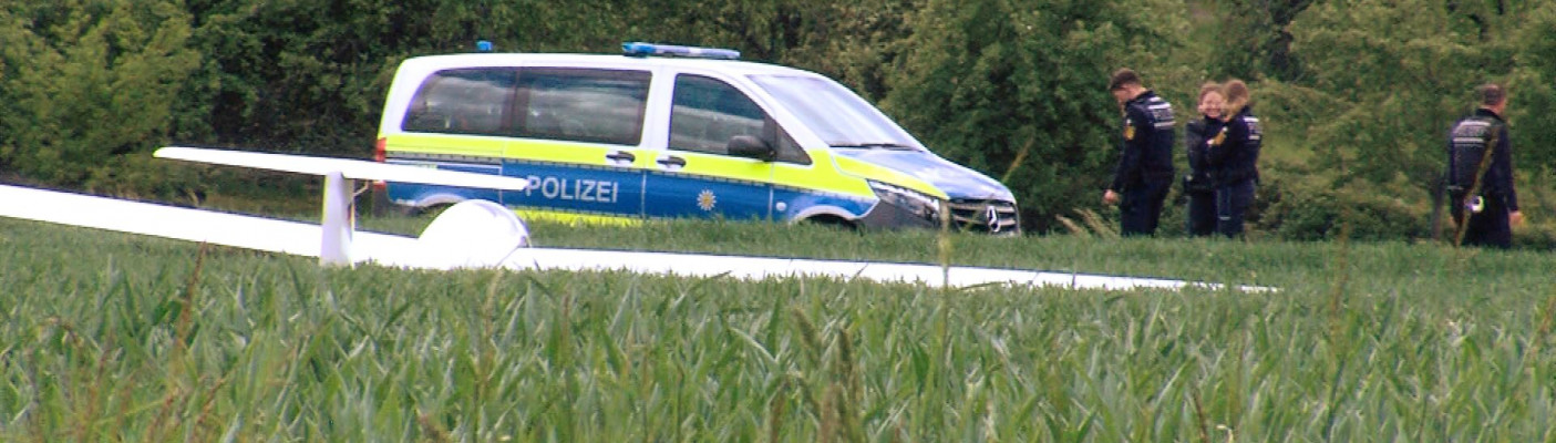 Flugunfall in Eningen | Bildquelle: RTF.1