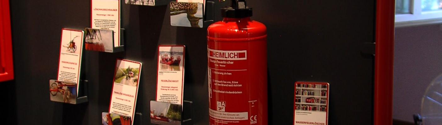 Ausstellung "Wer rennt, wenn's brennt?" | Bildquelle: RTF.1