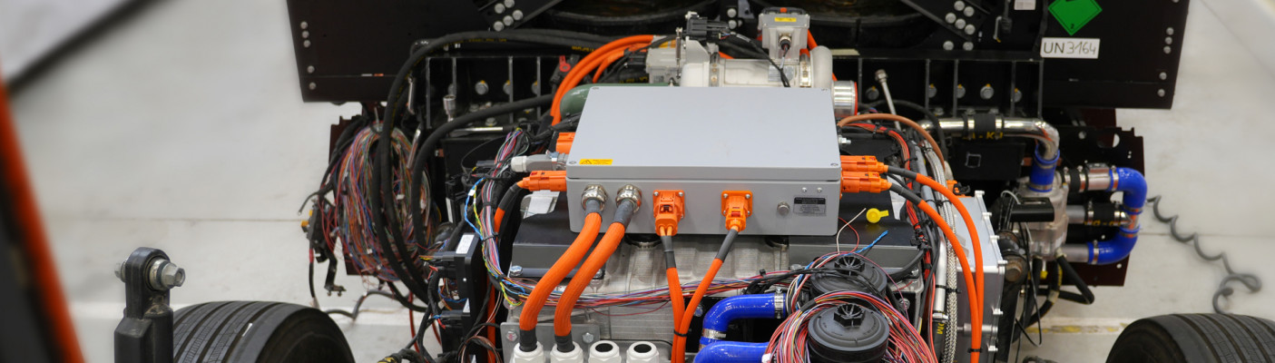 Wasserstoff LKW Motor | Bildquelle: ElringKlinger