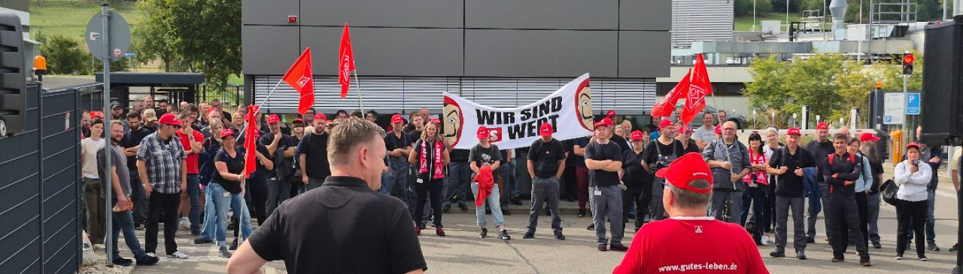 Warnstreik bei der Walter AG | Bildquelle: IG Metall