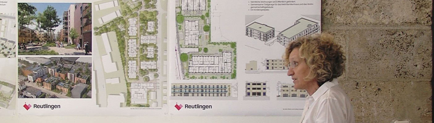 Ausstellung f&uuml;r Wohnungsbauprojekte in Reutlingen | Bildquelle: RTF.1