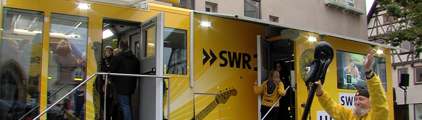 Das mobile Studio von SWR1 | Bildquelle: RTF.1
