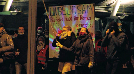 Demonstranten | Bildquelle: RTF.1