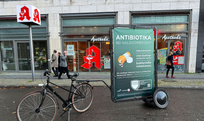 Aufklärungskampagne zu Antibiotika: Bei Halsschmerzen oft wirkungslos | Bildquelle: Reckitt Deutschland