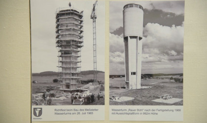Wasserturm früher und heute | Bildquelle: RTF.1