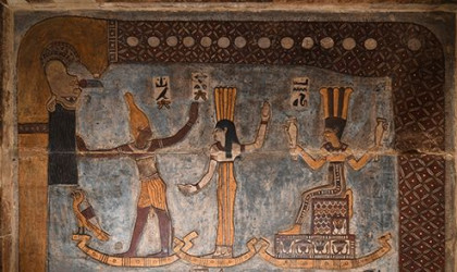 Restaurirung der Tempeldecke im ägyptischen Esna  | Bildquelle: Foto: Ahmed Amin / Ministry of Tourism and Antiquities (MoTA)