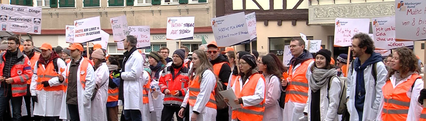 Streik an der Uniklinik Tübingen | Bildquelle: RTF.1