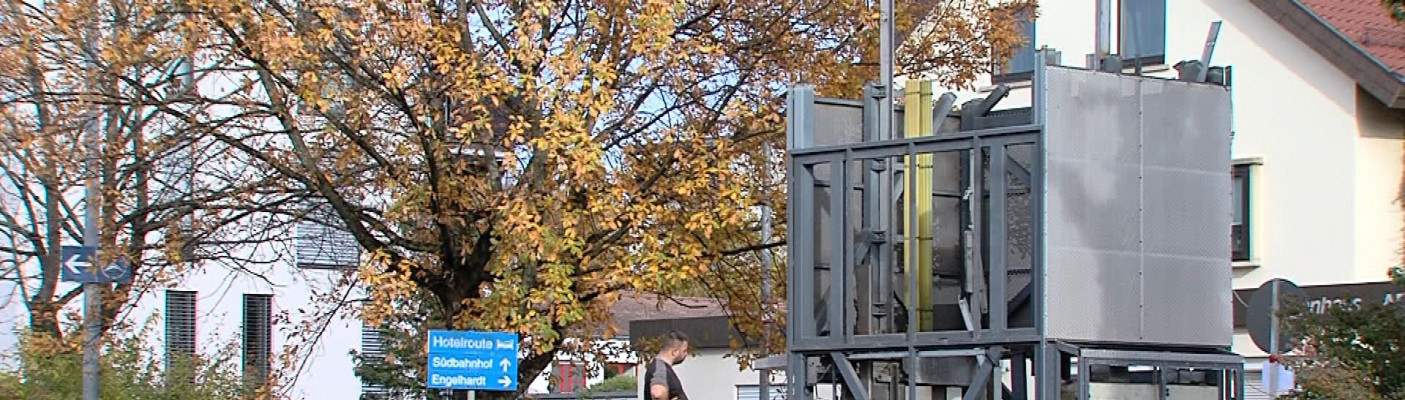 Der Peoplemover wird abgebaut | Bildquelle: RTF.1 Der Peoplemover wird abgebaut | Bildquelle: RTF.1